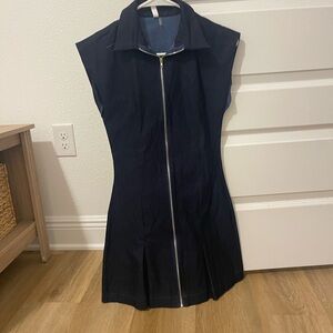 Glam Navy Mini Dress